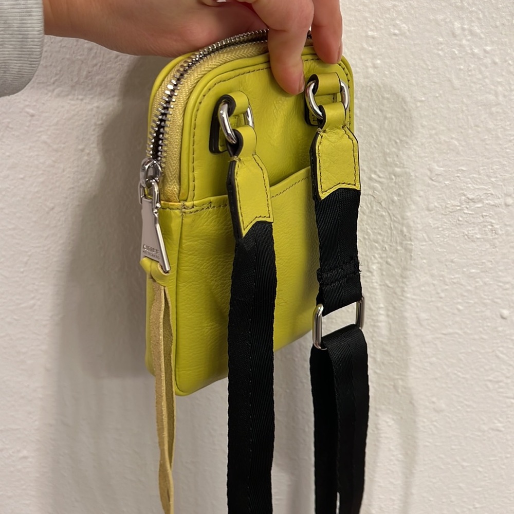 NWOT Leather Crossbody Phone Bag